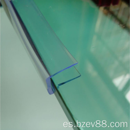 Fuera de sello de goma de silicona en forma de U para puertas de vidrio Sello de goma Sell Strip Strip Strip Puerta deslizante